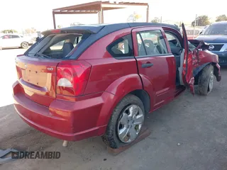 2007 Dodge Caliber SXT with VIN 1B3JB48B07D506489, listed as a IAAI auction lot 41664428 with 162,137 mi miles and . Bid and sale history available at DreamBid. Image 4.