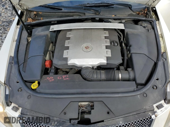 2008 Cadillac CTS RWD with VIN 1G6DM577X80109408, listed as a Copart auction lot 62883015 with 152,135 mi miles and Salvage title. Bid and sale history available at DreamBid. Image 11.