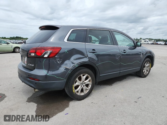 2015 Mazda CX-9 Touring with VIN JM3TB2CA1F0451039, listed as a Copart auction lot 61267635 with 173,967 mi miles and Clean title. Bid and sale history available at DreamBid. Image 3.