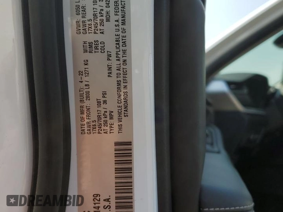 2022 Jeep Grand Cherokee Laredo with VIN 1C4RJHAG7N8614129, listed as a Copart auction lot 60320445 with 19,201 mi miles and Salvage title. Bid and sale history available at DreamBid. Image 13.