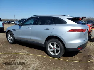 2017 Jaguar F-Pace 35t Premium with VIN SADCJ2BV4HA094263, listed as a Copart auction lot 52155545 with 64,357 mi miles and Salvage title. Bid and sale history available at DreamBid. Image 2.