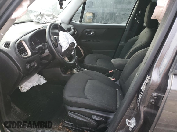 2017 Jeep Renegade Latitude with VIN ZACCJBBB9HPF65132, listed as a Copart auction lot 44997795 with 98,206 mi miles and Clean Title. Bid and sale history available at carsss.com. Image 7.