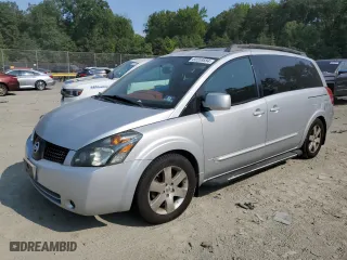 2004 Nissan Quest SE with VIN 5N1BV28U24N312919, listed as a Copart auction lot 65559584 with 0 mi miles and Clean Title. Bid and sale history available at carsss.com. Image 1.