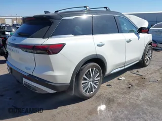 2024 Infiniti QX60 Autograph with VIN 5N1DL1HU1RC346328, listed as a IAAI auction lot 41845722 with 13,137 mi miles and . Bid and sale history available at DreamBid. Image 4.