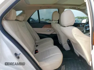 2022 Mercedes-Benz GLE 350 with VIN 4JGFB4JB2NA614931, listed as a Copart auction lot 57523185 with 51,340 mi miles and Salvage title. Bid and sale history available at DreamBid. Image 11.