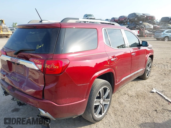 2017 GMC Acadia Denali with VIN 1GKKNPLS0HZ242928, listed as a IAAI auction lot 41856881 with 113,503 mi miles. Bid and sale history available at carsss.com. Image 4.