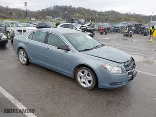 2009 Chevrolet Malibu LS w/1FL with VIN 1G1ZG57B494217783, listed as a IAAI auction lot 41874391 with 155,408 mi miles. Bid and sale history available at carsss.com. Image 1.