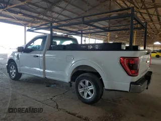 2022 Ford F-150 XL with VIN 1FTMF1C5XNKF26323, listed as a Copart auction lot 60160145 with 43,209 mi miles and Salvage title. Bid and sale history available at DreamBid. Image 2.