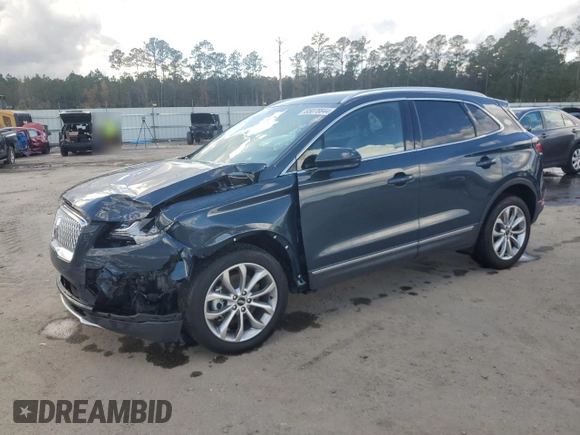 2019 Lincoln MKC Select with VIN 5LMCJ2C93KUL52056, listed as a Copart auction lot 85078844 with 68,863 mi miles and Salvage title. Bid and sale history available at DreamBid. Image 1.