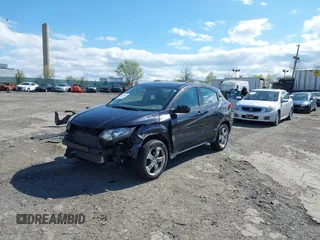 2018 Honda HR-V LX with VIN 3CZRU6H37JG708010, listed as a IAAI auction lot 42059990 with 100,822 mi miles. Bid and sale history available at carsss.com. Image 18.