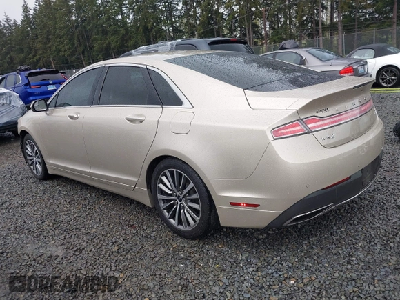 2017 Lincoln MKZ Select with VIN 3LN6L5C9XHR657825, listed as a IAAI auction lot 41950371 with 47,637 mi miles. Bid and sale history available at carsss.com. Image 3.