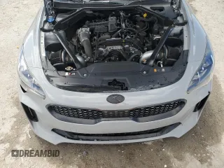 2020 Kia Stinger GT1 with VIN KNAE45LC2L6084091, listed as a Copart auction lot 51410175 with 129,049 mi miles and Salvage Title. Bid and sale history available at DreamBid. Image 11.
