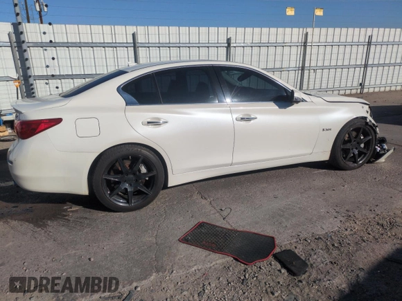 2016 Infiniti Q50 Red Sport 400 с VIN JN1FV7AR9GM451418, выставлен на аукционе Copart как лот 55156565 с пробегом 83 859 миль миль и Списание • Salvage title. История ставок и продаж доступна на DreamBid. Изображение 3.