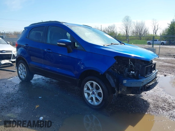 2020 Ford EcoSport SE with VIN MAJ6S3GL4LC353601, listed as a IAAI auction lot 41952022 with 94,889 mi miles and . Bid and sale history available at carsss.com. Image 1.