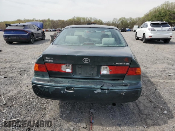 2001 Toyota Camry CE with VIN 4T1BG22K51U813533, listed as a Copart auction lot 53933705 with 200,769 mi miles and Salvage Title. Bid and sale history available at carsss.com. Image 6.