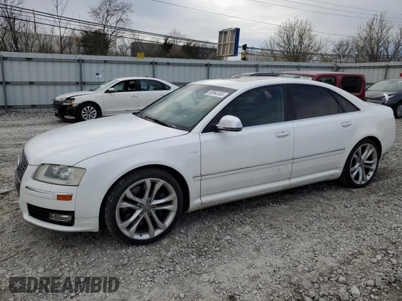 2009 Audi S8 with VIN WAUPN94E79N004277, listed as a Copart auction lot 50964165 with 131,457 mi miles and Salvage Title. Bid and sale history available at DreamBid. Image 1.