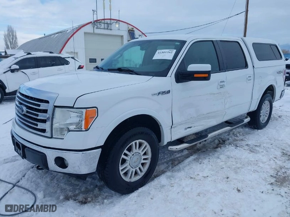2013 Ford F-150 XL with VIN 1FTFW1EF0DKF31477, listed as a IAAI auction lot 41501262 with 146,520 mi miles. Bid and sale history available at carsss.com. Image 2.