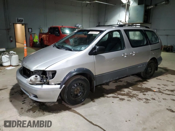 2003 Toyota Sienna CE with VIN 4T3ZF19CX3U513118, listed as a Copart auction lot 49241275 with 326,321 mi miles and Non Repairable. Bid and sale history available at carsss.com. Image 1.