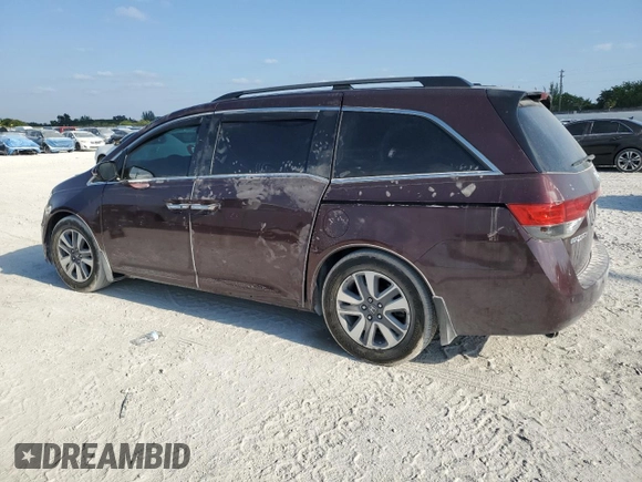 2014 Honda Odyssey Touring with VIN 5FNRL5H97EB025467, listed as a Copart auction lot 53730875 with 209,851 mi miles and Clean Title. Bid and sale history available at carsss.com. Image 2.