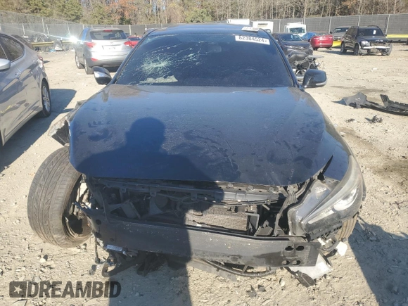 2017 Infiniti Q50 Sport z VIN JN1EV7AP6HM737027, wystawiony jako Copart lot #82384524 z przebiegiem 84 316 mil mil oraz Szkoda całkowita • Salvage title. Historia ofert i sprzedaży dostępna na DreamBid. Obrazek 5.