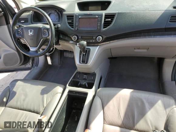 2013 Honda CR-V EX-L with VIN 2HKRM4H74DH673208, listed as a Copart auction lot 48687945 with 208,018 mi miles and Salvage Title. Bid and sale history available at carsss.com. Image 8.