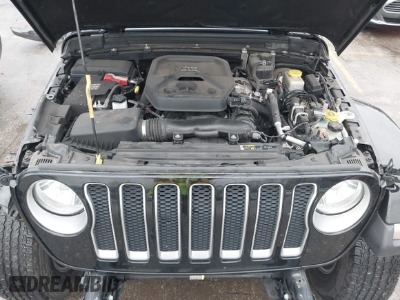 2018 Jeep Wrangler Unlimited Sahara z VIN 1C4HJXEN6JW332956, wystawiony jako IAAI lot #41477681 z przebiegiem 97 446 mil mil oraz . Historia ofert i sprzedaży dostępna na DreamBid. Obrazek 10.