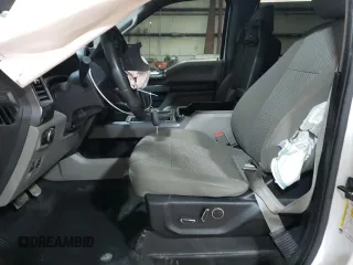 2018 Ford F-150 XL with VIN 1FTFW1EG5JFA02667, listed as a Copart auction lot 45226685 with 349,980 mi miles and Salvage Title. Bid and sale history available at DreamBid. Image 7.