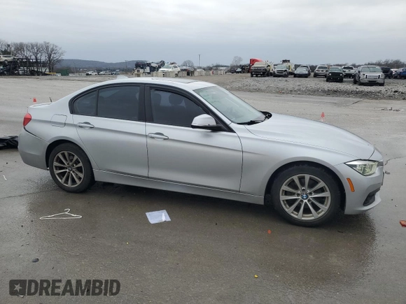 2018 BMW 3 Series 320i xDrive with VIN WBA8E5G54JNU48049, listed as a Copart auction lot 42761115 with 79,197 mi miles and Salvage Title. Bid and sale history available at carsss.com. Image 4.
