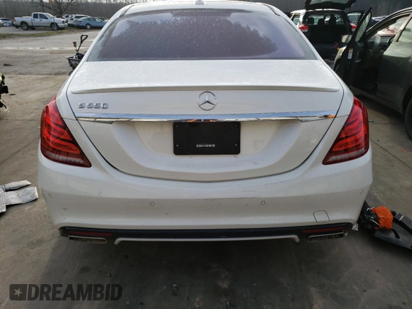 2016 Mercedes-Benz S 550 with VIN WDDUG8CB8GA264697, listed as a Copart auction lot 87267274 with Not Provided miles and Salvage Title. Bid and sale history available at carsss.com. Image 6.