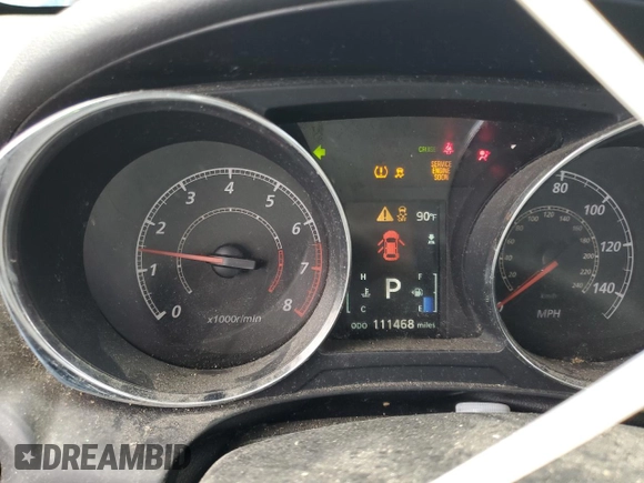 2017 Mitsubishi Outlander ES with VIN JA4AP3AU2HZ061208, listed as a Copart auction lot 56009285 with 111,468 mi miles and Salvage title. Bid and sale history available at DreamBid. Image 9.
