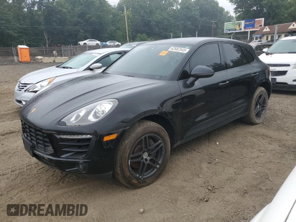 2017 Porsche Macan with VIN WP1AA2A50HLB07596, listed as a Copart auction lot 62682545 with 110,684 mi miles and Salvage title. Bid and sale history available at DreamBid. Image 1.