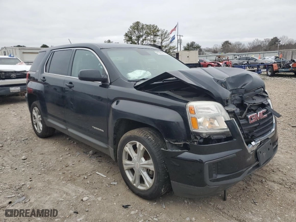 2017 GMC Terrain SLE with VIN 2GKALMEK7H6351332, listed as a Copart auction lot 41381485 with 171,324 mi miles and Salvage Title. Bid and sale history available at carsss.com. Image 4.
