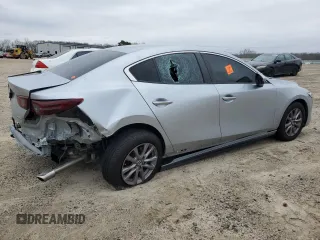 2021 Mazda 3 2.0 with VIN JM1BPAA78M1314033, listed as a Copart auction lot 87725525 with 58,876 mi miles and Salvage Title. Bid and sale history available at DreamBid. Image 3.