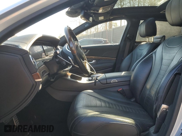 2015 Mercedes-Benz S-Class S 550 with VIN WDDUG8FBXFA118828, listed as a Copart auction lot 50624055 with 72,305 mi miles and Salvage Title. Bid and sale history available at carsss.com. Image 7.