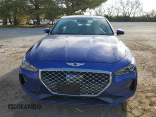 2019 Genesis G70 2.0T Advanced with VIN KMTG64LA5KU036272, listed as a Copart auction lot 77850624 with 0 mi miles and Salvage Title. Bid and sale history available at carsss.com. Image 5.