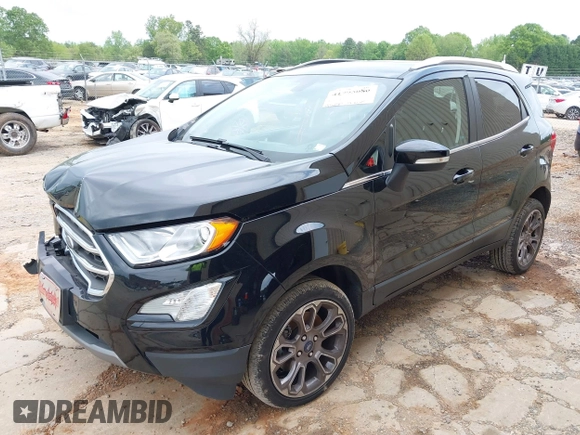 2019 Ford EcoSport Titanium z VIN MAJ6S3KL8KC281579, wystawiony jako IAAI lot #41995080 z przebiegiem 93 240 mil mil oraz . Historia ofert i sprzedaży dostępna na DreamBid. Obrazek 17.