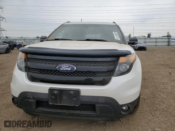2014 Ford Explorer Sport with VIN 1FM5K8GT0EGB82176, listed as a Copart auction lot 60896715 with 129,576 mi miles and Salvage title. Bid and sale history available at DreamBid. Image 5.