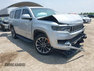 2022 Jeep Wagoneer Series II with VIN 1C4SJVBT6NS205330, listed as a IAAI auction lot 42192889 with 29,592 mi miles and . Bid and sale history available at DreamBid. Image 1.