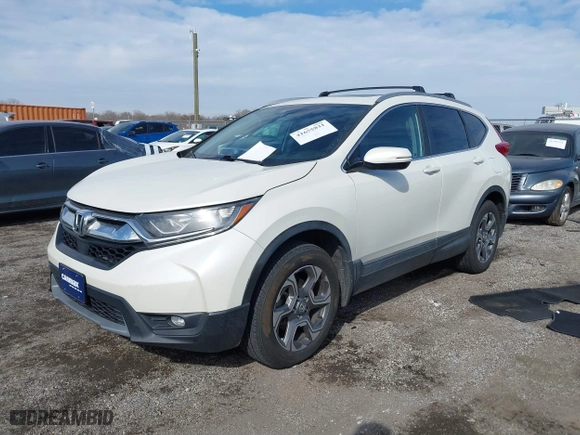2018 Honda CR-V EX with VIN 2HKRW2H57JH643533, listed as a IAAI auction lot 41655831 with 59,333 mi miles. Bid and sale history available at carsss.com. Image 17.