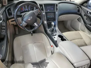 2017 Infiniti Q50 Signature Edition with VIN JN1EV7AP8HM731102, listed as a Copart auction lot 48994975 with 115,583 mi miles and Salvage Title. Bid and sale history available at DreamBid. Image 8.
