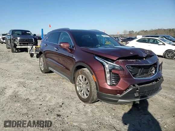2023 Cadillac XT4 FWD Premium Luxury with VIN 1GYFZCR49PF125491, listed as a Copart auction lot 48508095 with 60,245 mi miles and Salvage Title. Bid and sale history available at carsss.com. Image 12.