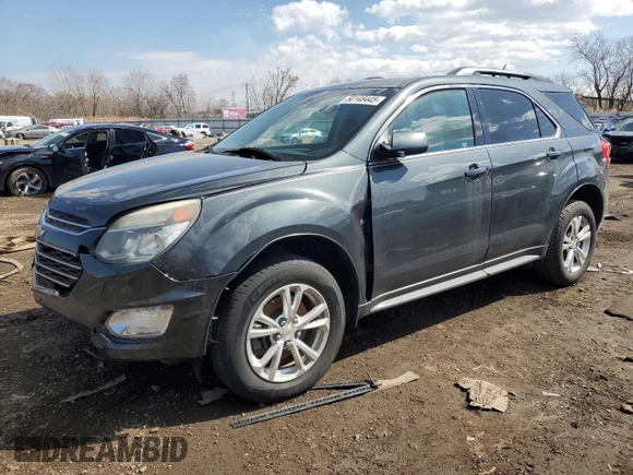 2017 Chevrolet Equinox LT with VIN 2GNALCEK9H1601731, listed as a Copart auction lot 50148445 with 82,258 mi miles and Salvage Title. Bid and sale history available at DreamBid. Image 1.