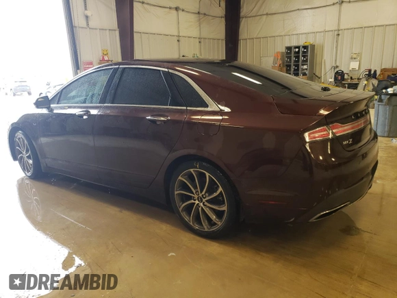 2019 Lincoln MKZ Reserve I with VIN 3LN6L5D99KR604085, listed as a Copart auction lot 45385785 with 39,143 mi miles and Clean Title. Bid and sale history available at carsss.com. Image 2.