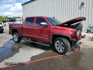 2018 GMC Sierra 1500 SLT z VIN 3GTU2NEC1JG163426, wystawiony jako Copart lot #52675585 z przebiegiem Nie podano mil oraz Szkoda całkowita • Salvage title. Historia ofert i sprzedaży dostępna na DreamBid. Obrazek 4.