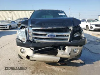 2010 Ford Expedition EL XLT with VIN 1FMJK1H50AEB55040, listed as a Copart auction lot 75403574 with 146,856 mi miles and Salvage Title. Bid and sale history available at carsss.com. Image 5.