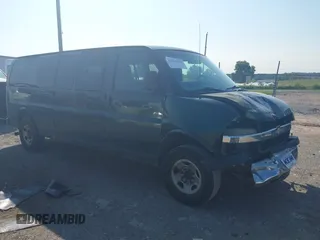 2009 Chevrolet Express Passenger with VIN 1GAHG39K291137235, listed as a IAAI auction lot 42418541 with 234,400 mi miles and . Bid and sale history available at DreamBid. Image 1.