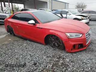 2018 Audi S5 Premium Plus z VIN WAUP4AF59JA010806, wystawiony jako Copart lot #42228515 z przebiegiem 72 745 mil mil oraz Szkoda całkowita • Salvage title. Historia ofert i sprzedaży dostępna na DreamBid. Obrazek 4.