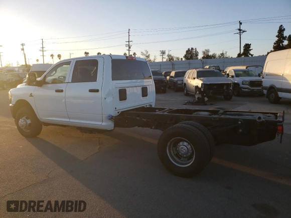 2024 Ram 3500 Tradesman with VIN 3C7WRSCL5RG133172, listed as a Copart auction lot 87965315 with 62,909 mi miles and Salvage Title. Bid and sale history available at carsss.com. Image 2.