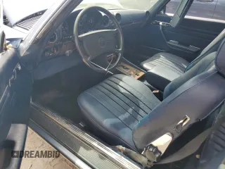 1989 Mercedes-Benz 560 SL with VIN WDBBA48D6KA097334, listed as a Copart auction lot 76158734 with 108,960 mi miles and Salvage Title. Bid and sale history available at carsss.com. Image 8.