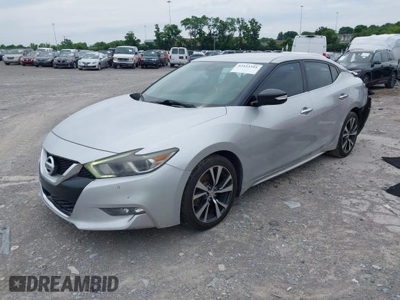 2016 Nissan Maxima SR with VIN 1N4AA6AP8GC407031, listed as a IAAI auction lot 42453395 with 204,155 mi miles and . Bid and sale history available at DreamBid. Image 17.
